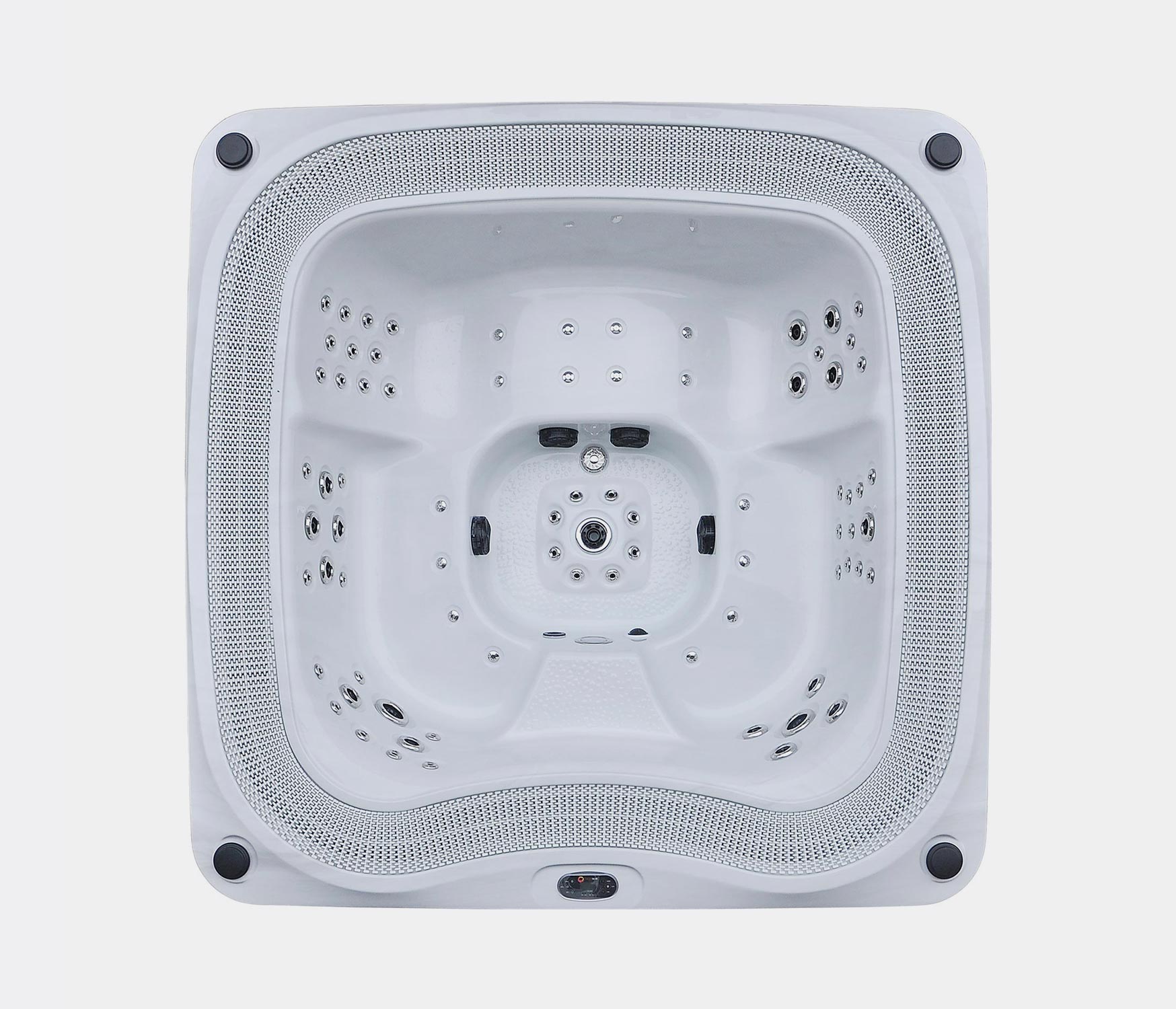 Spabad Alpin XD-89 Overflow, spabad med overflow