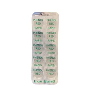 Lovibond Phenol Red Rapid test tabletter
